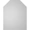 Ekena Millwork Octagonal Top Surface Mount PVC Gable Vent w/ 2"W x 2"P Brickmould Sill Frame, 22"W x 28"H GVPOT22X2803SN - alternate 2